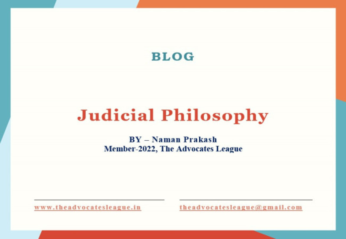 Judicial Philosophy